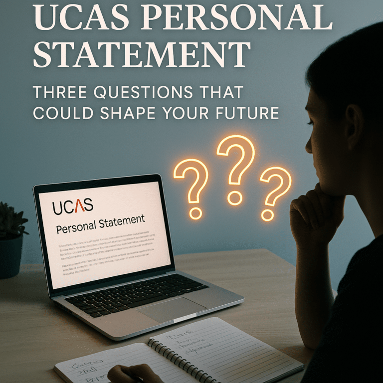 Fresh Take on UCAS Personal Statement: Three Questions That Could Shape Your Future